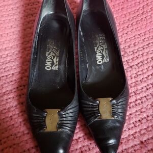 Ferragamo kitten heels